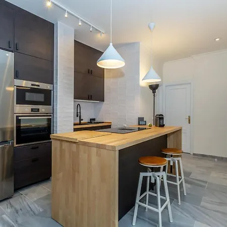 Puerta De Larios: Three-bedroom With Balconies And Patio Apartmán Màlaga